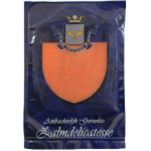 Gerookte Zalmfilet 100 gram verpakt