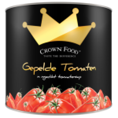 Gepelde tomaten Crown Food 2500gr.