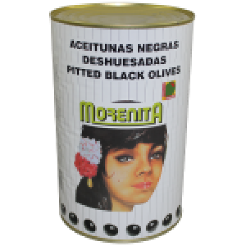 Olijven Zwart ontpit  Morenita 4kg.