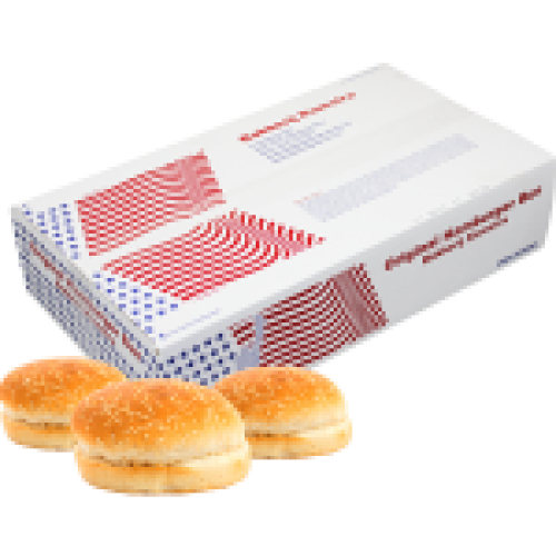 Hamburger Bun Sesam 30x50gr.Kamstra