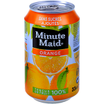 Jus d'orange Min.maid blik 24x33cl.