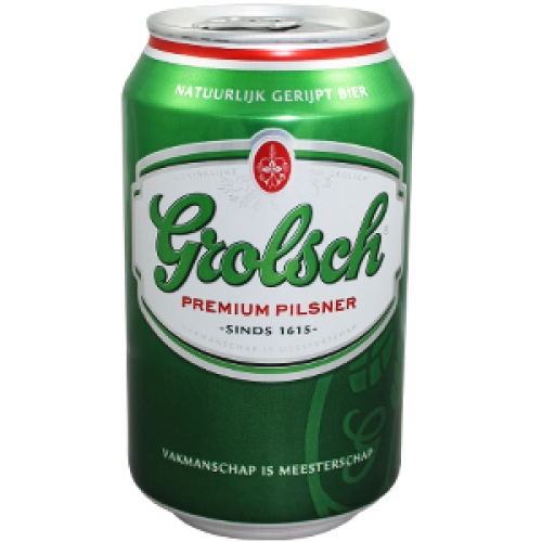 Grolsch bier blik 24x33cl.