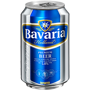 Bavaria bier blik 24x33cl.