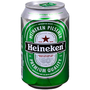 Heineken bier blik 24x33cl.