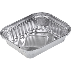 Aluminium bak 0,25lo r127 100st.