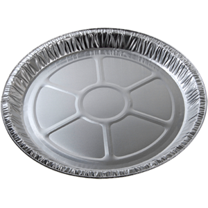 Aluminium borden 23cm. 100st.(4)