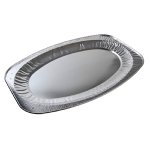 Aluminium schalen ovaal 45cm. 100st
