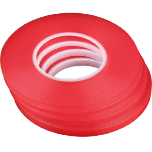 Rode Plakband per rol