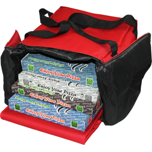 Thermo Pizzatas Rood 33cm a 4 dozen