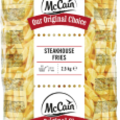 Steakfrites Mc Cain 5×2,5kg.