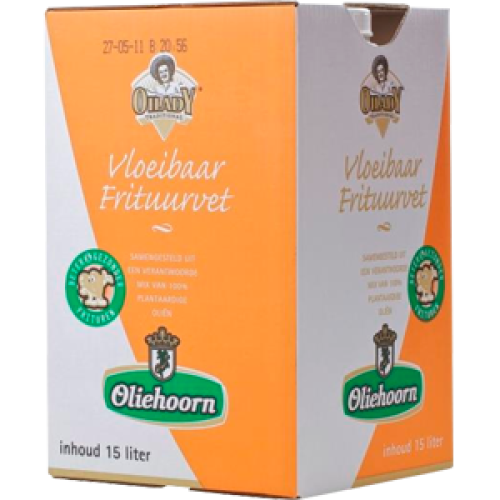 Frituurvet vloeib Oliehoorn BIB 15L