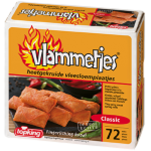 Vlammetjes Topking 72st. doos
