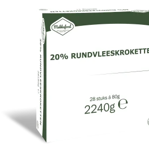 Kroket Mekkafood 28x80gr