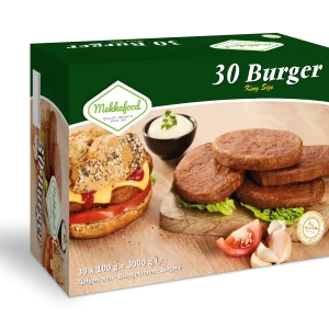 Hamburger rund 30x100gr Mekkafood