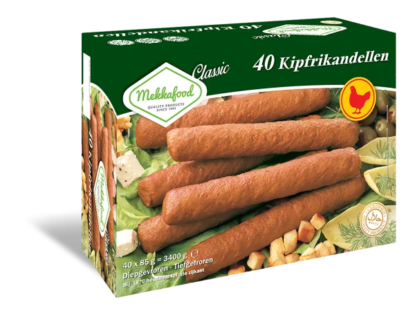 Frikadel halal 40x85gr Mekkafood